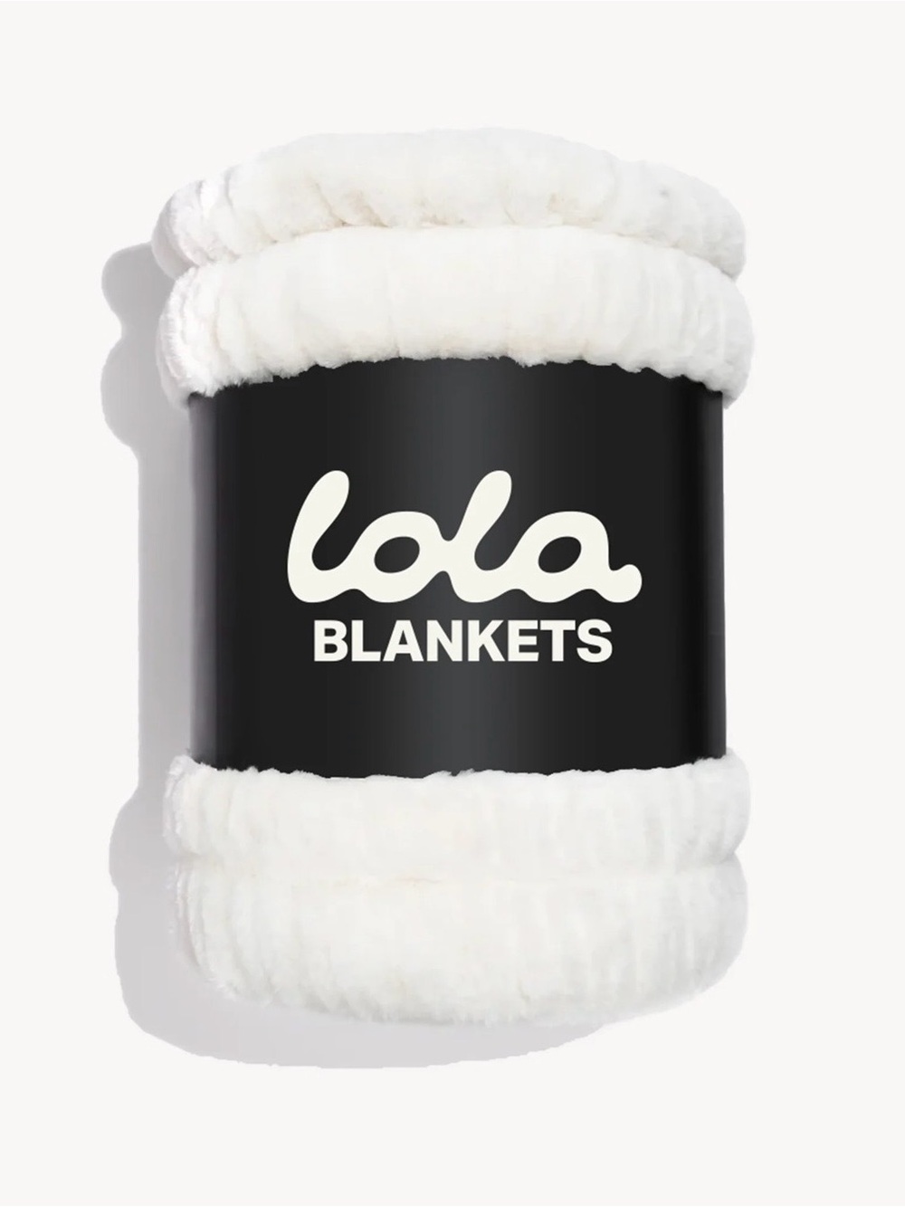 Lola Blankets/Creamy Cloud/Plush Throw/Blanket in White/Size L/NIB! NWT! SEALED. - Picture 4 of 16